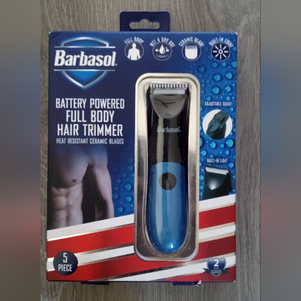 Barba Blue and Black Full Body Hair Trimmer